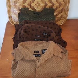 Mens VINTAGE shirt bundle size M